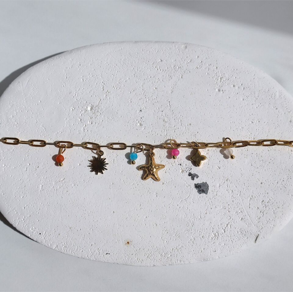 Çelik Charm Bileklik