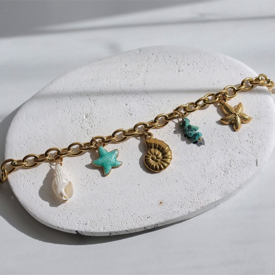 Çelik Charm Bileklik