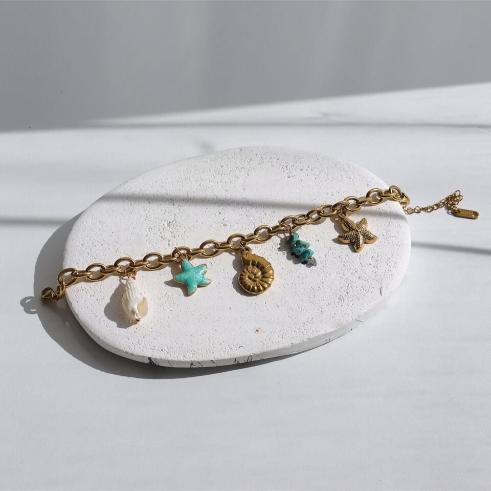Çelik Charm Bileklik