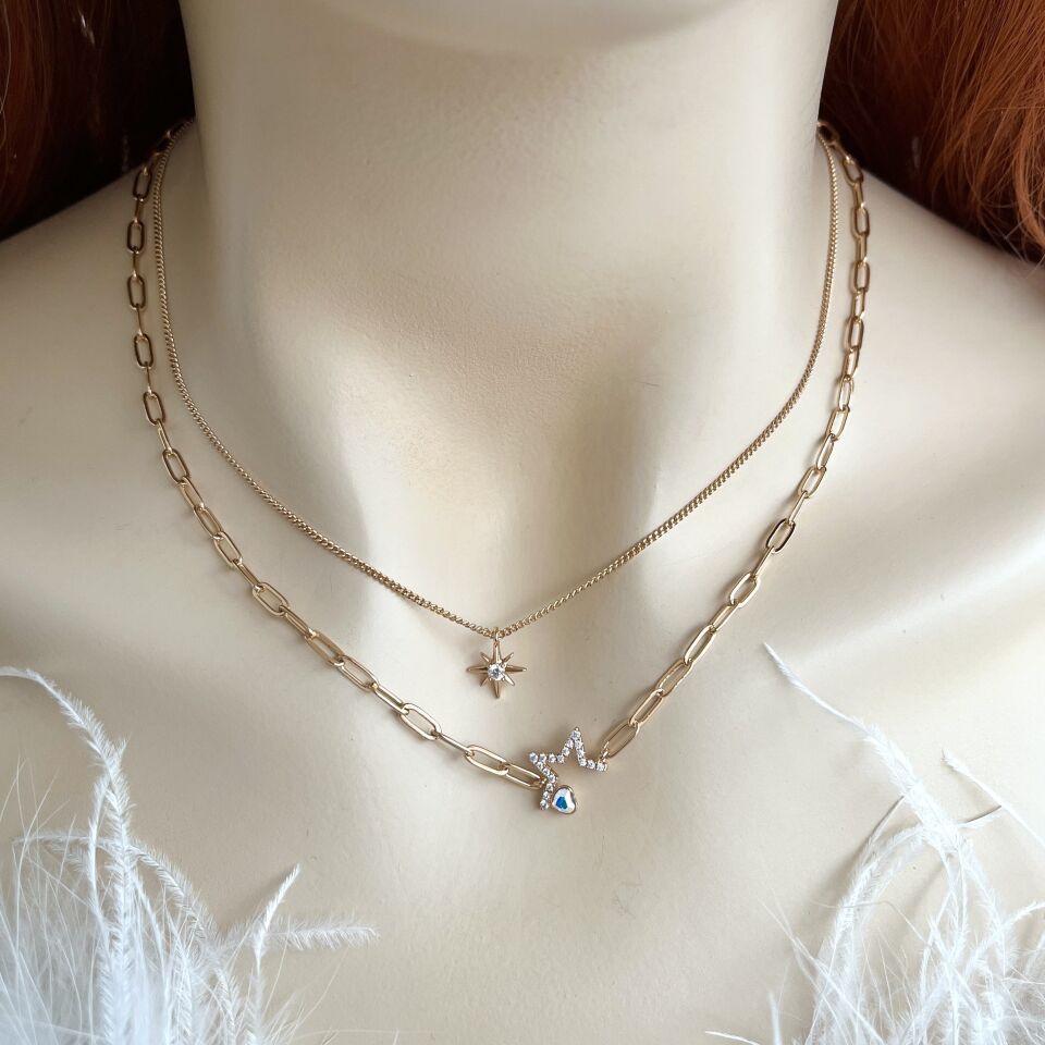 Xuping Yıldız Vip Kolye