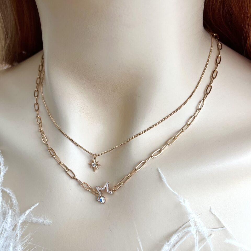 Xuping Yıldız Vip Kolye