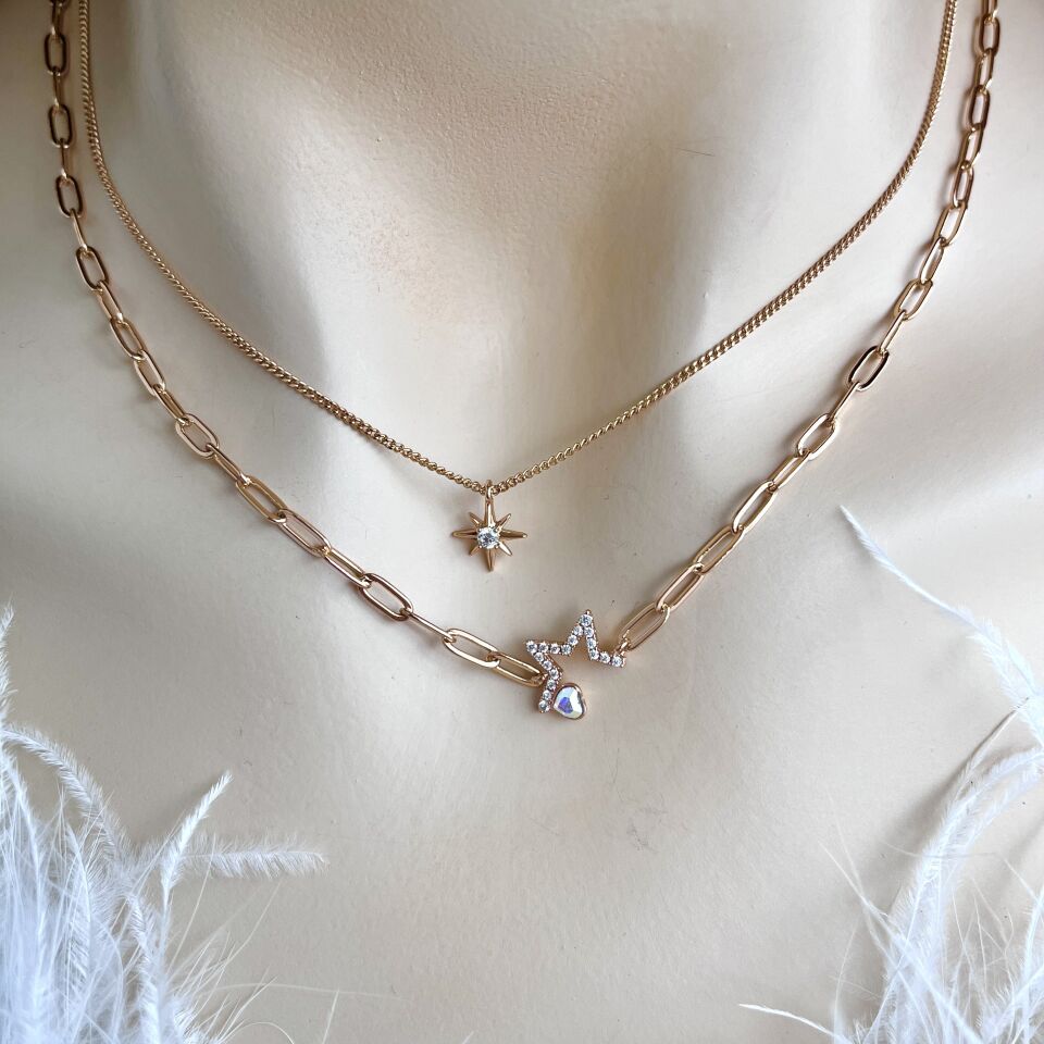 Xuping Yıldız Vip Kolye