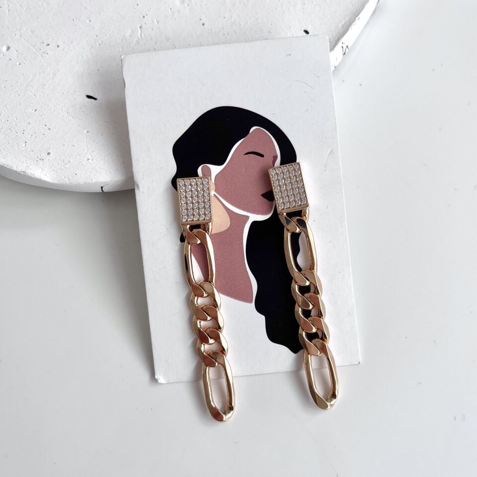 Xuping Zirkon Taşlı Küpe