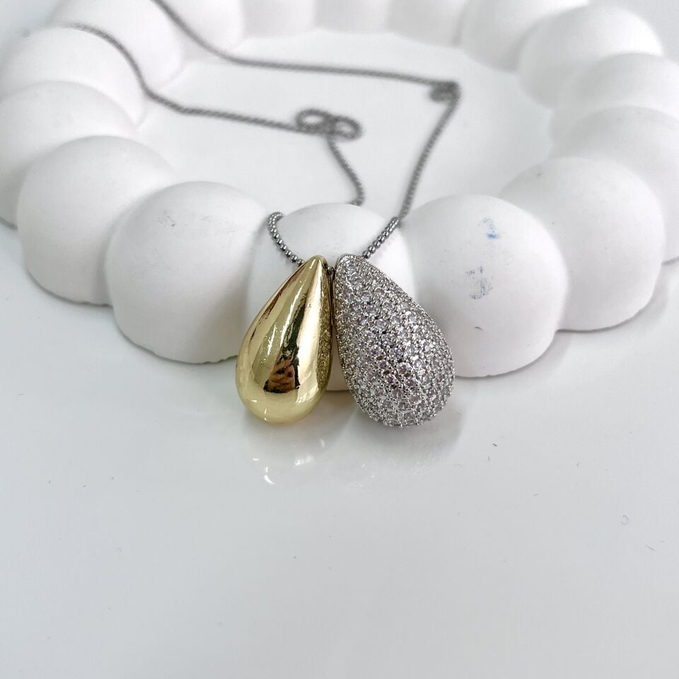 Çelik Bottega Kolye