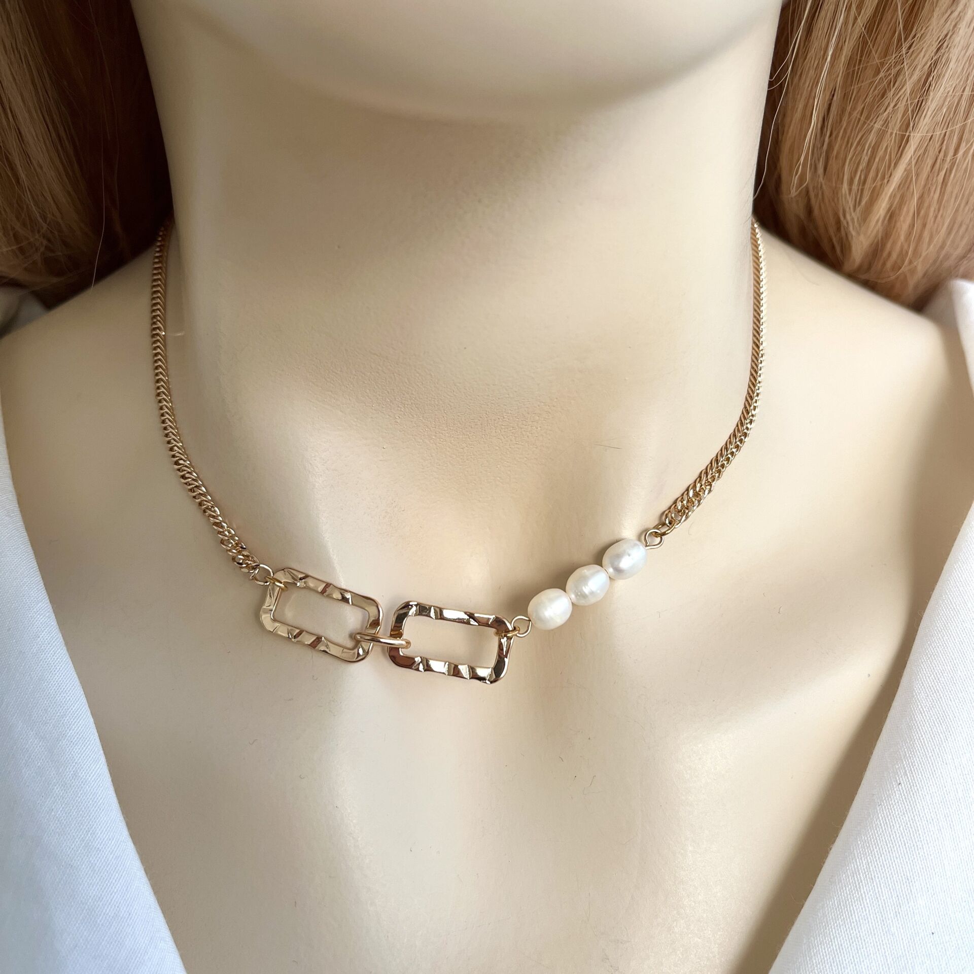 Xuping İnci Detaylı Kolye