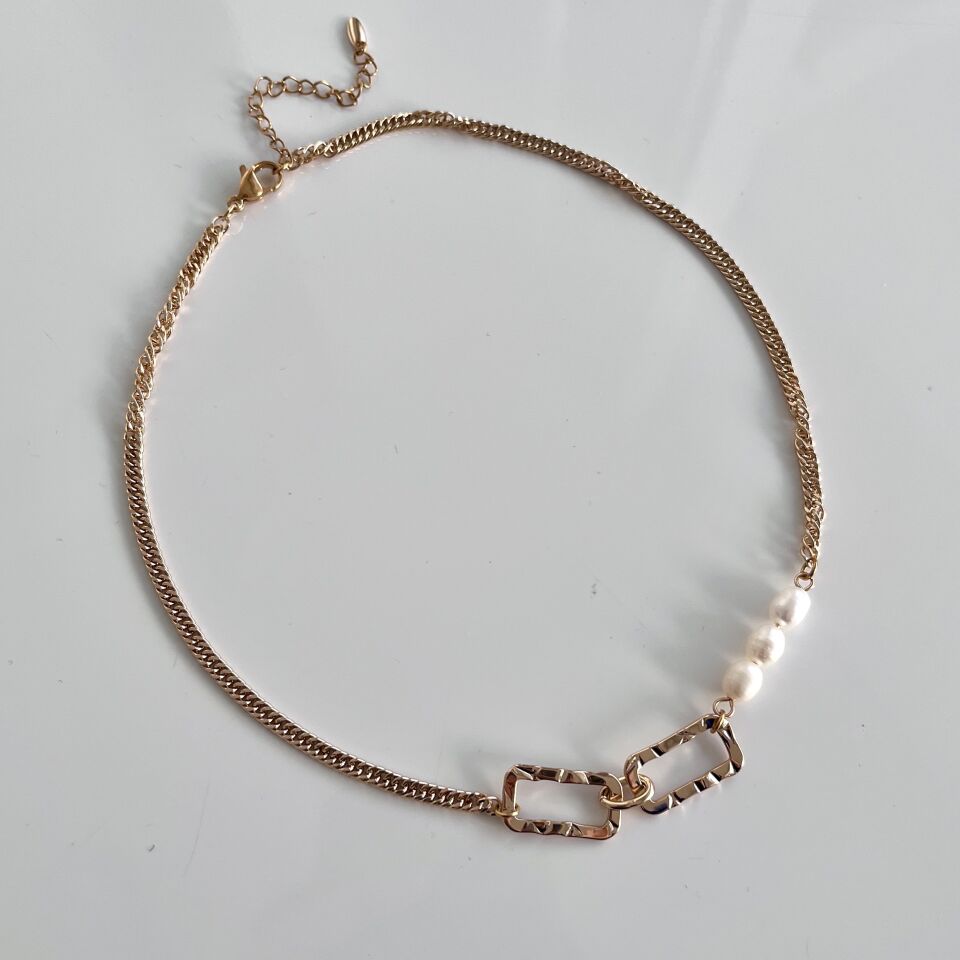 Xuping İnci Detaylı Kolye