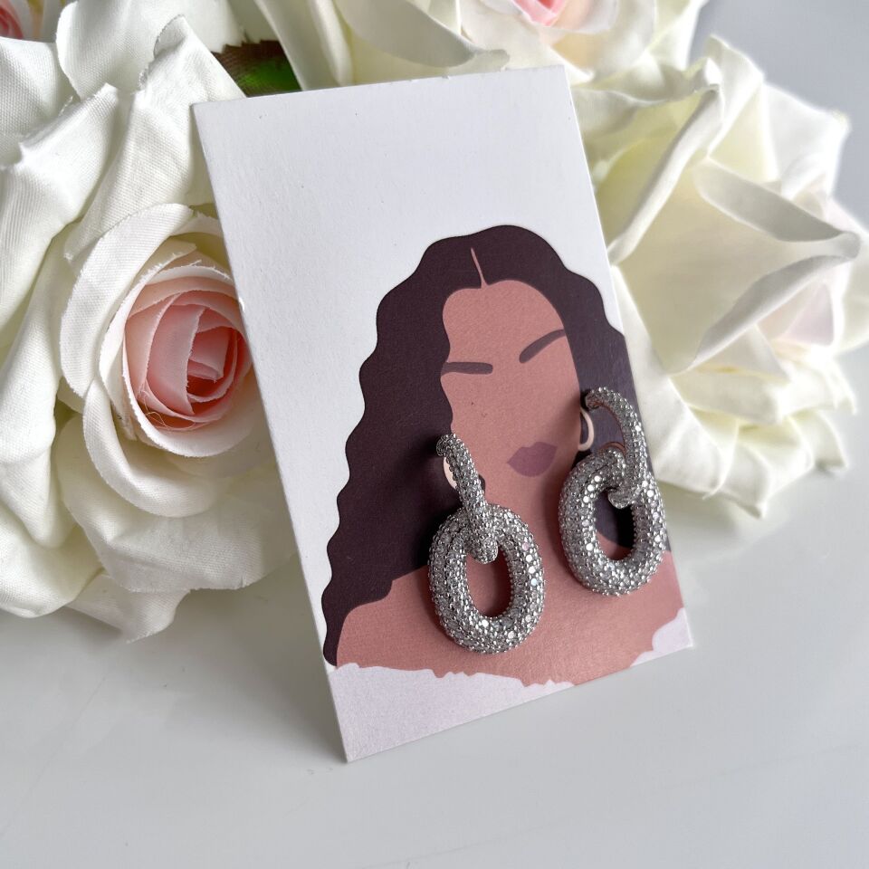 Xuping Taşlı Küpe