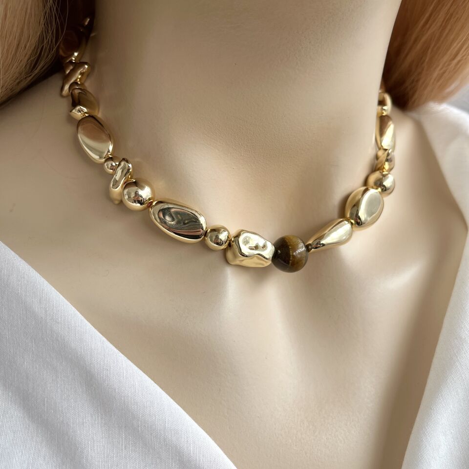 VIP Kaplan Gözü Kolye