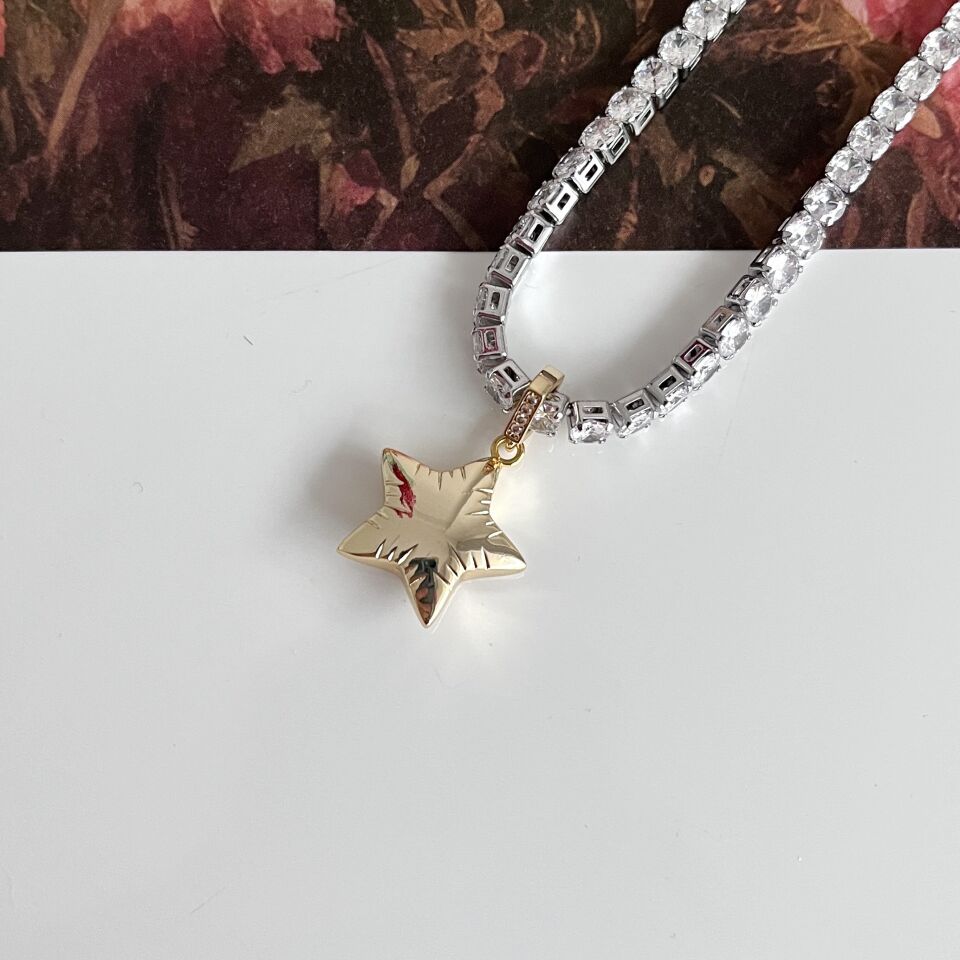 Özel Seri Su Yolu Yıldız Kolye