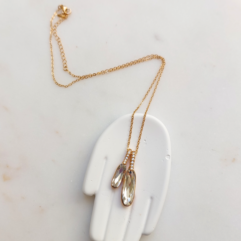 Xuping Şeffaf VIP Kolye