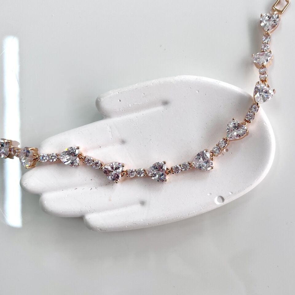 Xuping Kalpli Zirkon Taş Bileklik