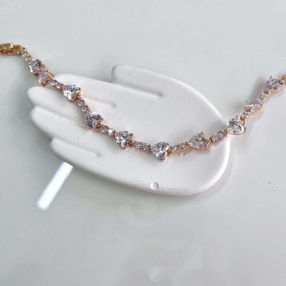 Xuping Kalpli Zirkon Taş Bileklik