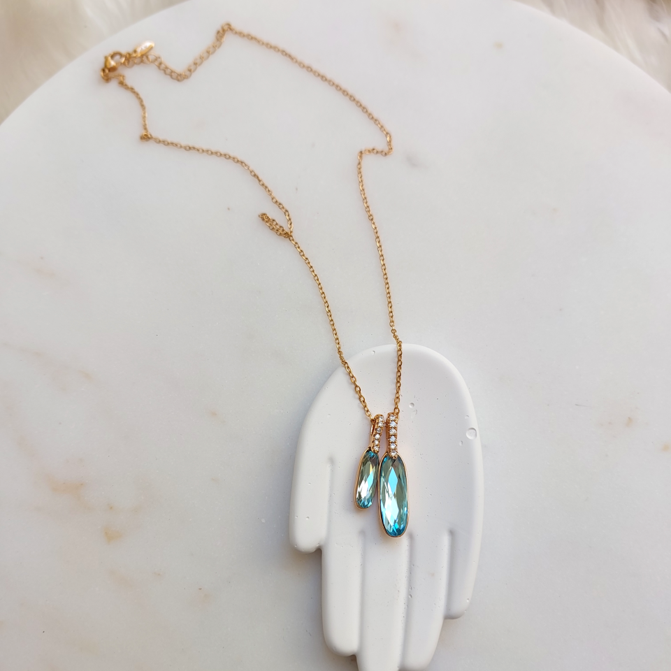 Xuping Mavi VIP Kolye