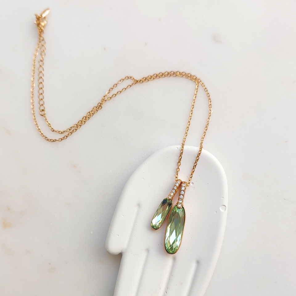 Xuping Yeşil VIP Kolye