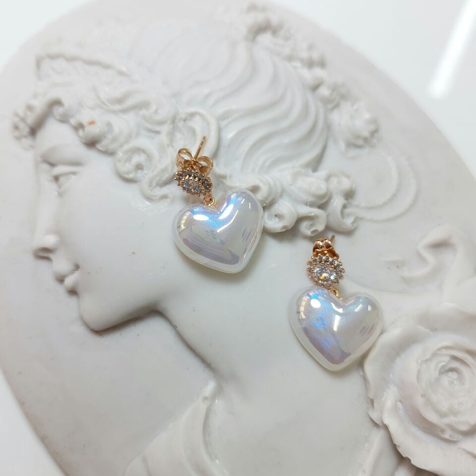 Xuping Simli Kalp Küpe