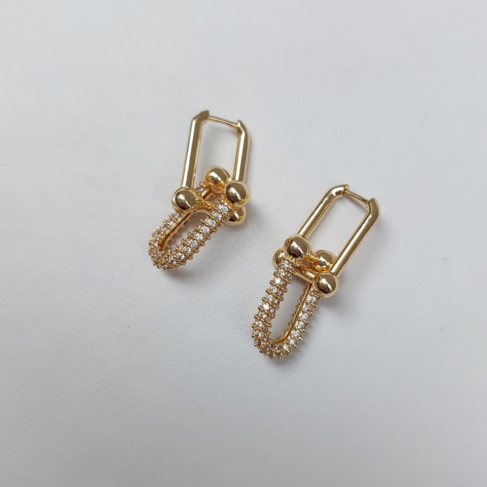 Özel Seri Zirkon Taşlı Tiffany Küpe