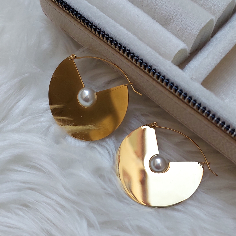 Çelik İnci Detay Küpe