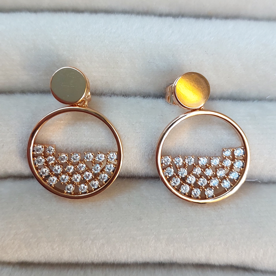 Xuping Taşlı Küpe