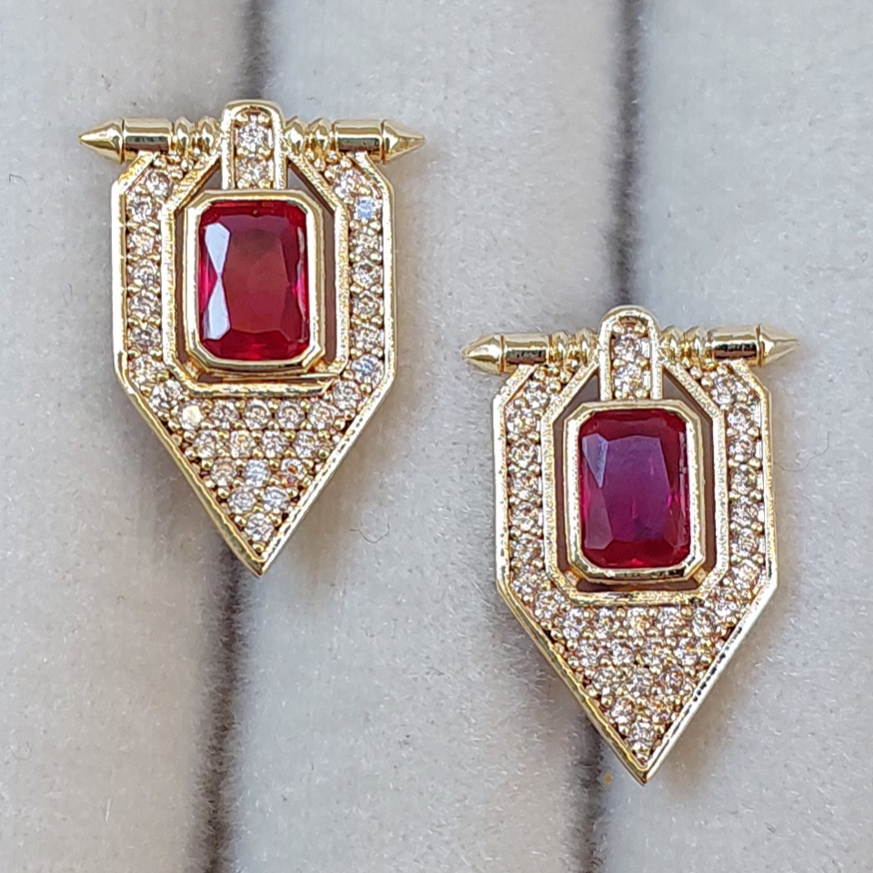 Vip Özel Seri Kırmızı Küpe