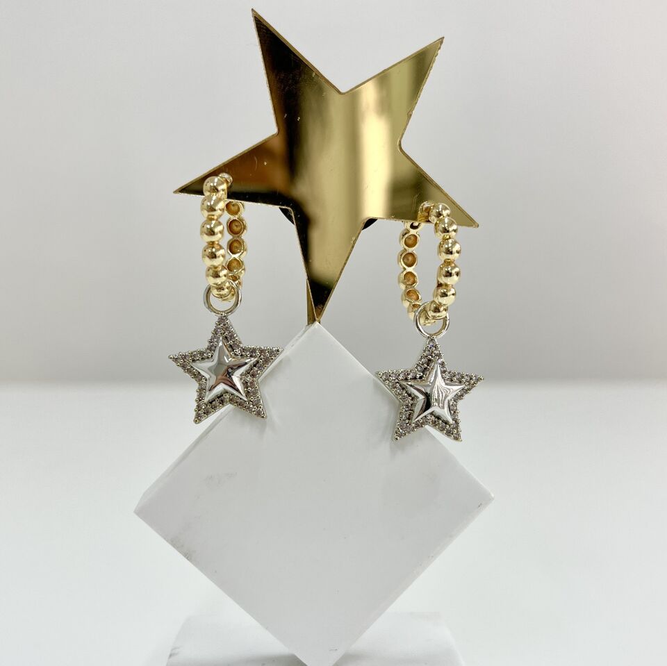 Özel Seri Yıldız Küpe