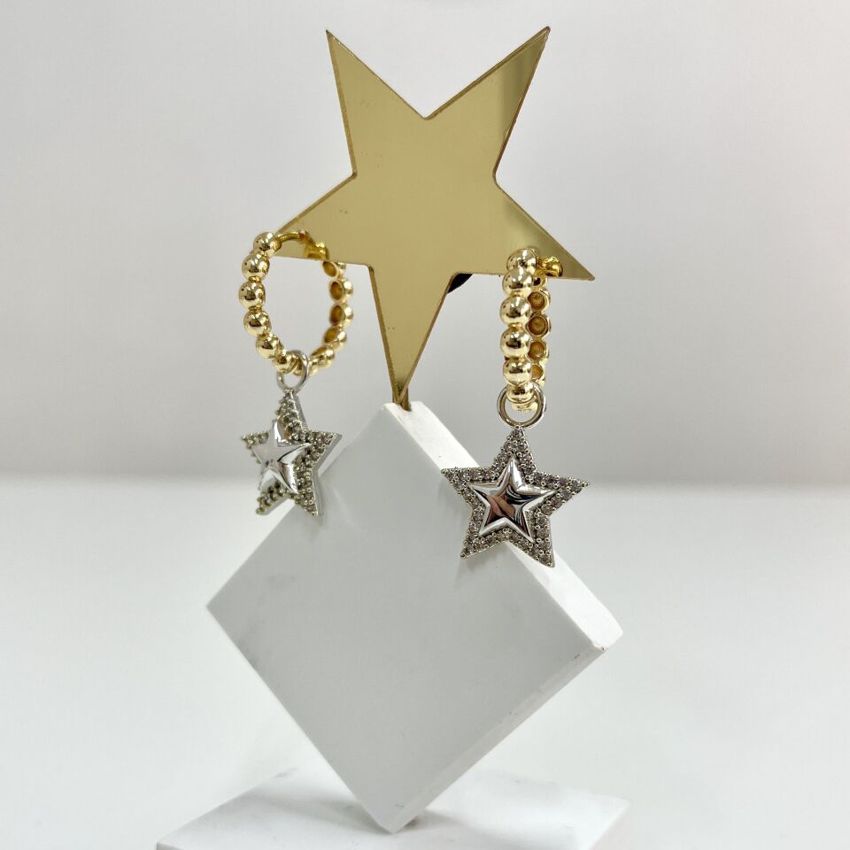 Özel Seri Yıldız Küpe