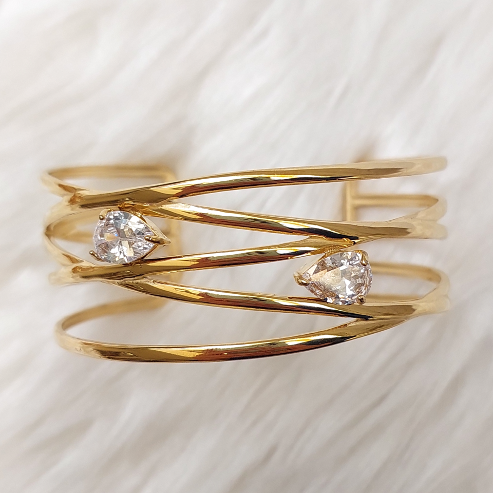 Taşlı Çelik Kelepçe