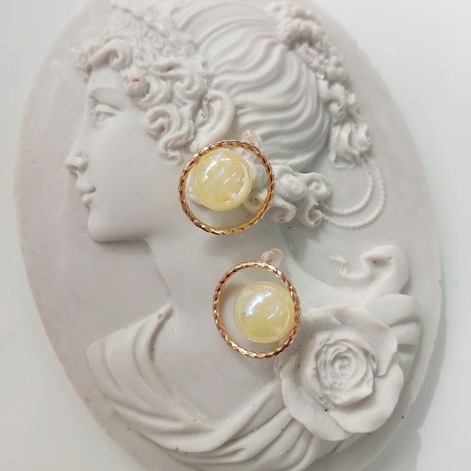 Balon Küpe (Rose Gold)