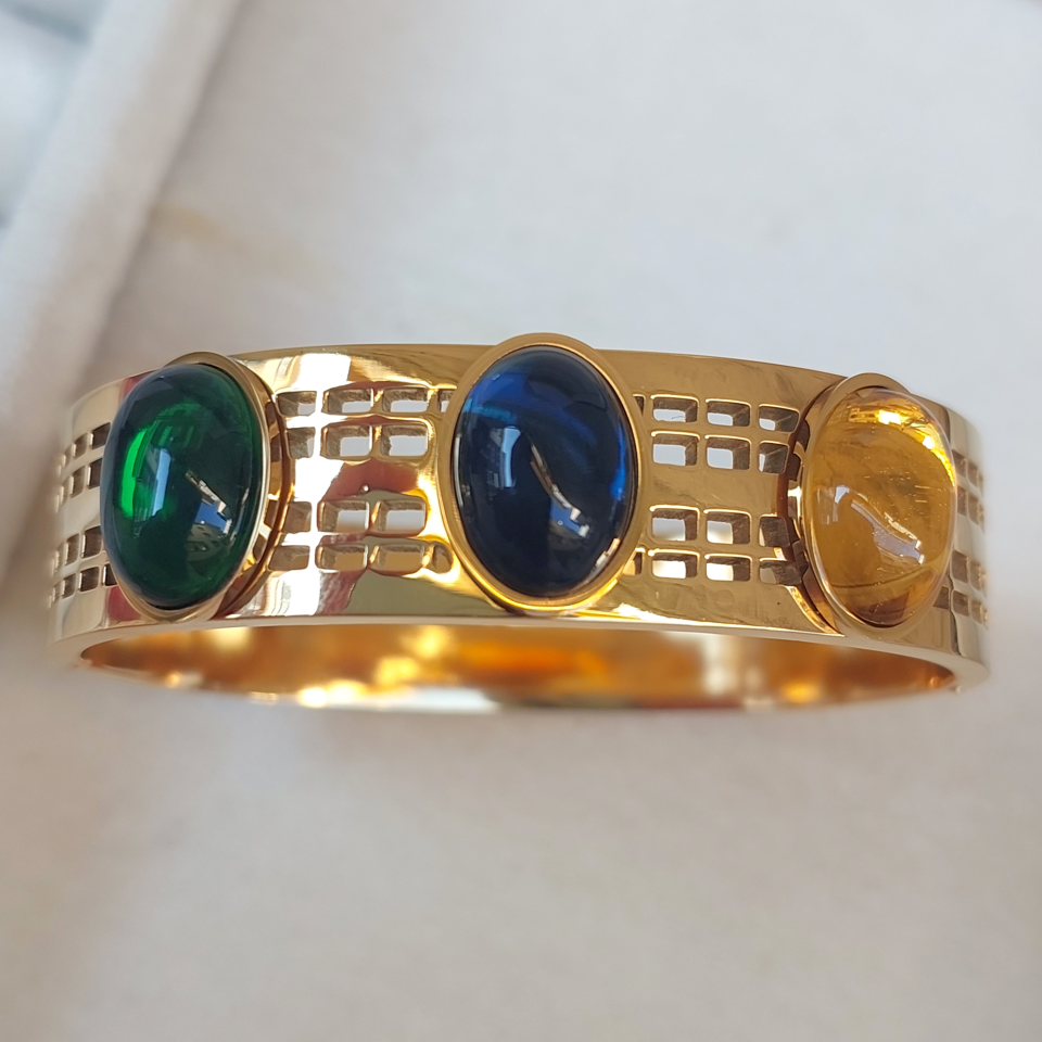 Çelik Üç Renkli Kelepçe