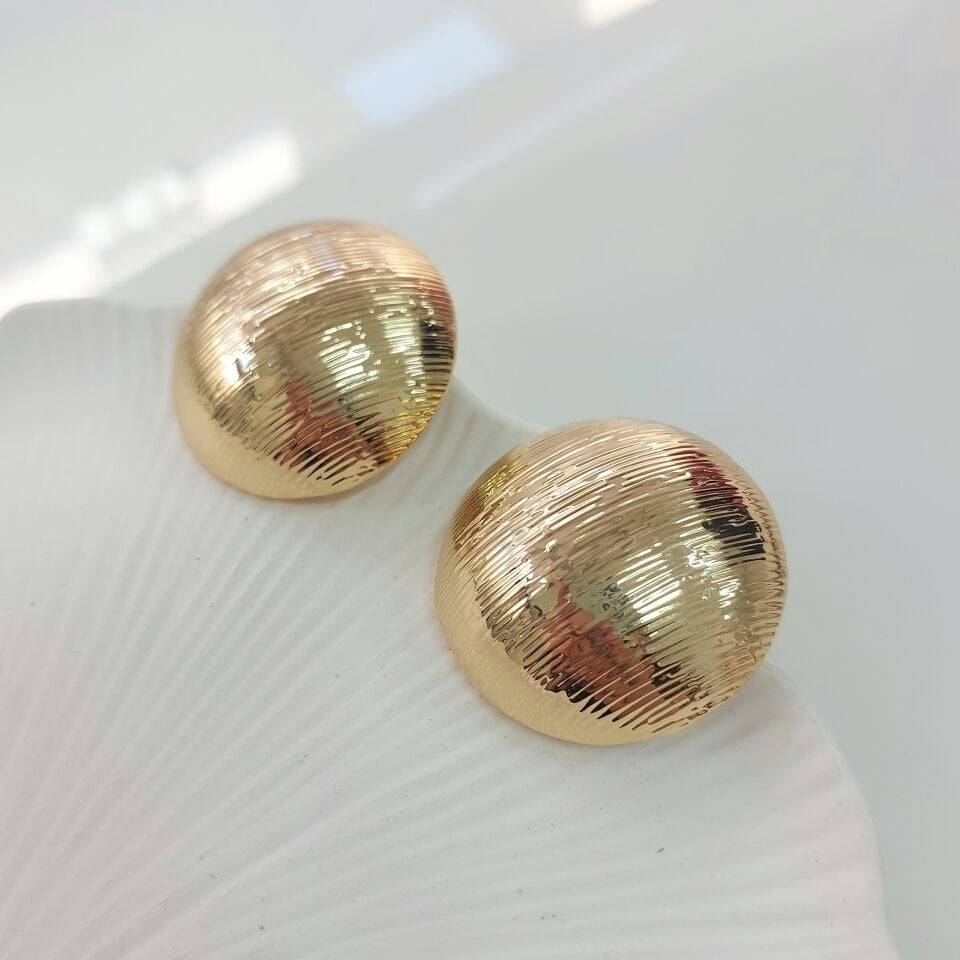 Vip Oval Plaka Küpe