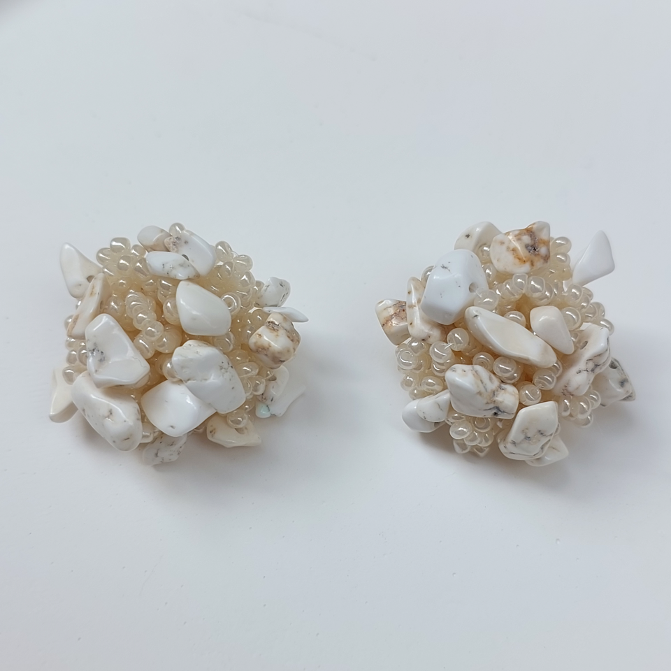 Havlit Taşı Miyuki Küpe