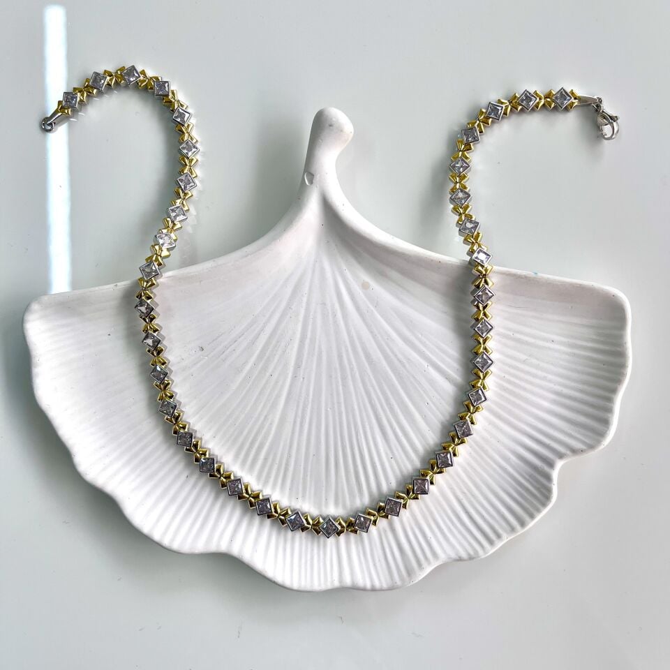 Özel Seri Rodyum Manarola Kolye