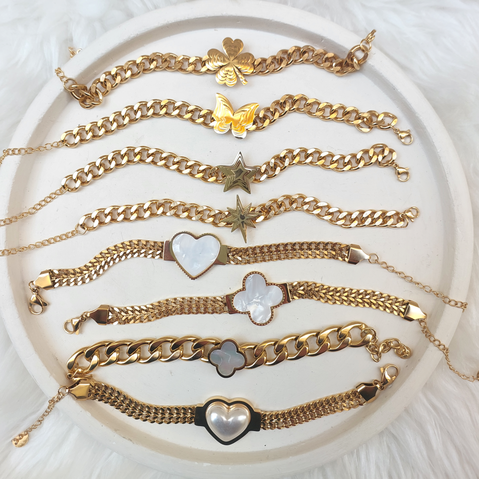 Çelik Yıldız Bileklik