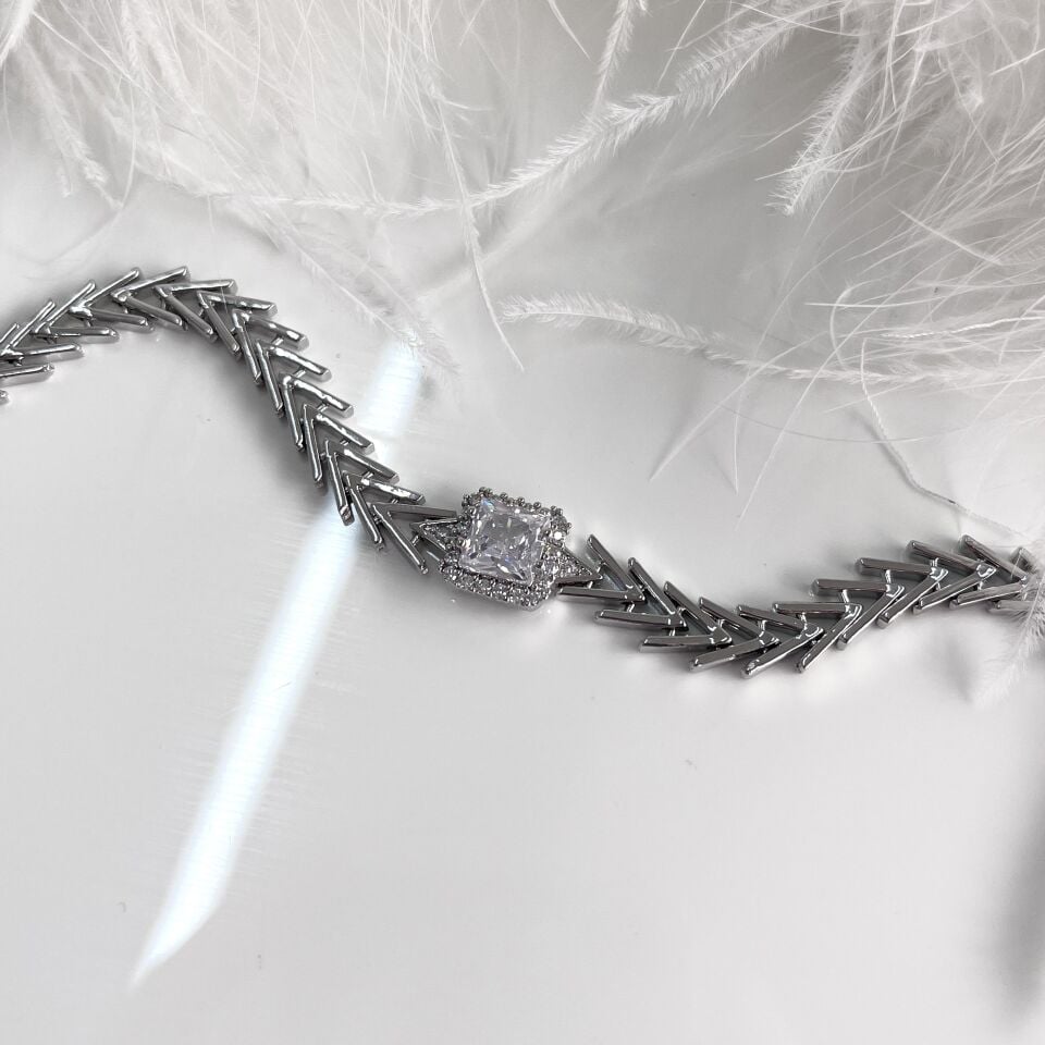 Xuping Taş Detaylı Bileklik