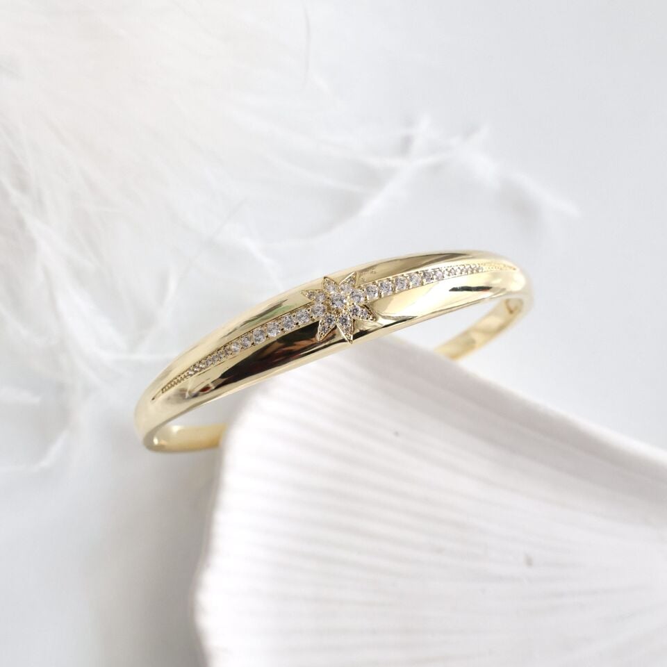 Özel Seri Taşlı Yıldız Kelepçe