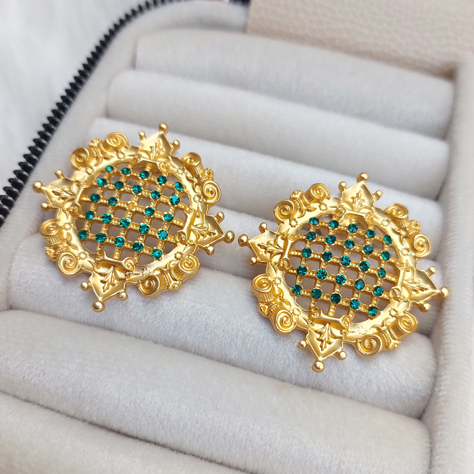 İthal Zirkon Taş Küpe