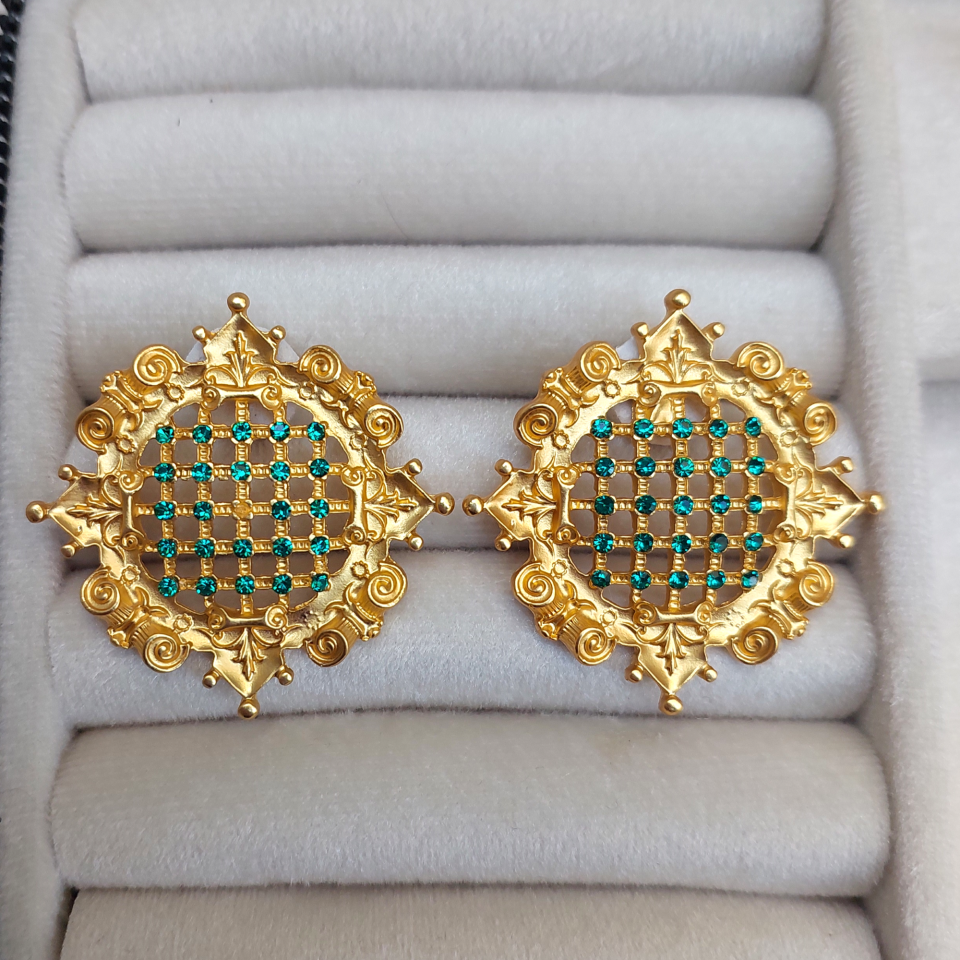 İthal Zirkon Taş Küpe