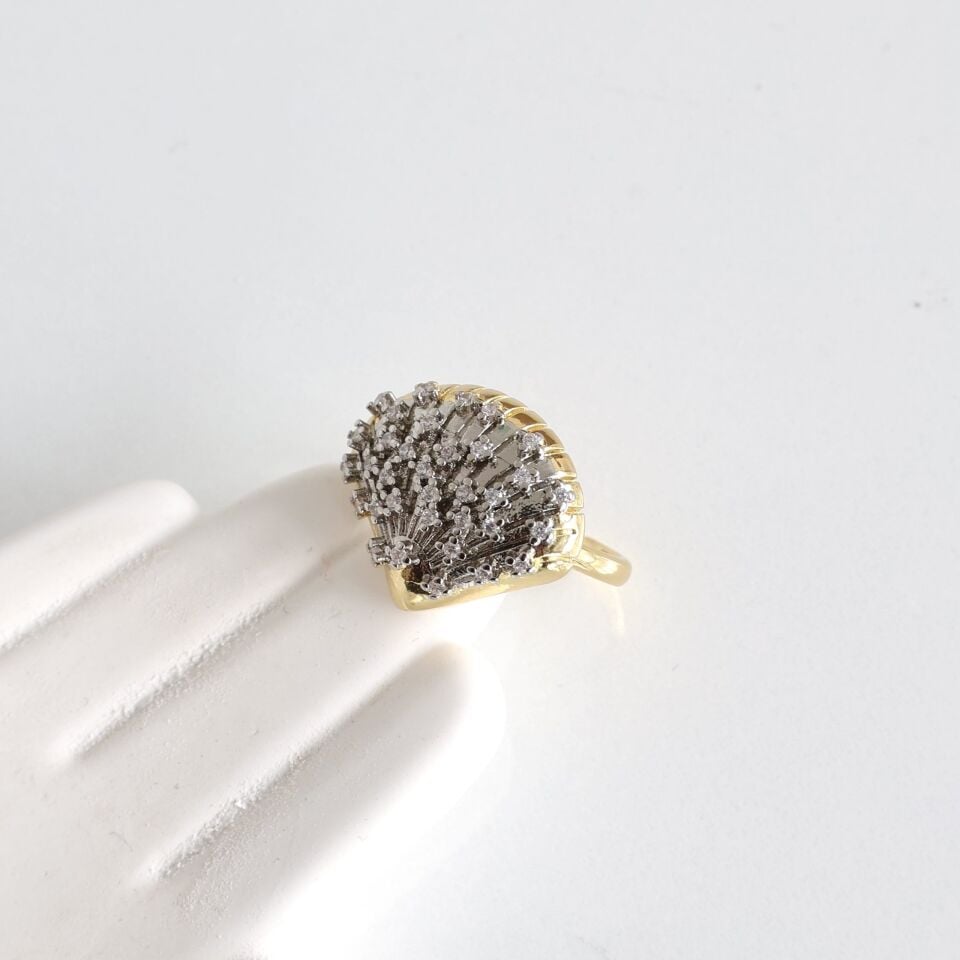 Özel Seri Deniz Kabuğu Yüzük