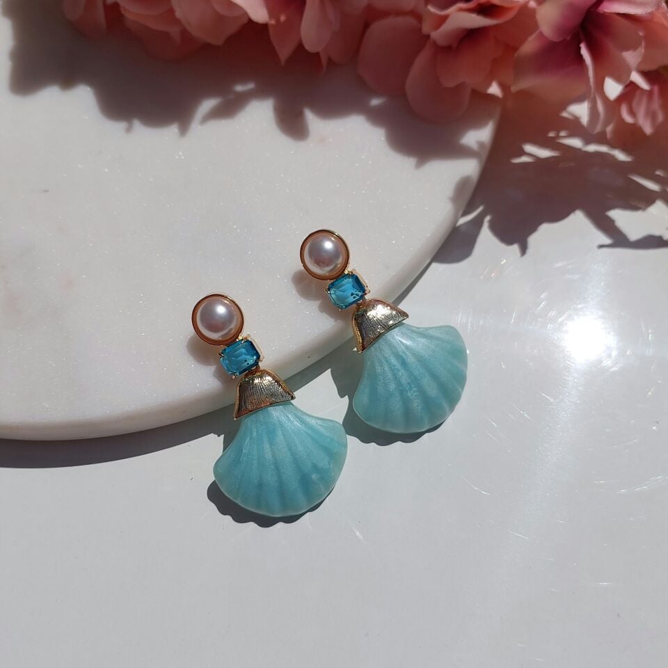 İthal İstiridye Küpe