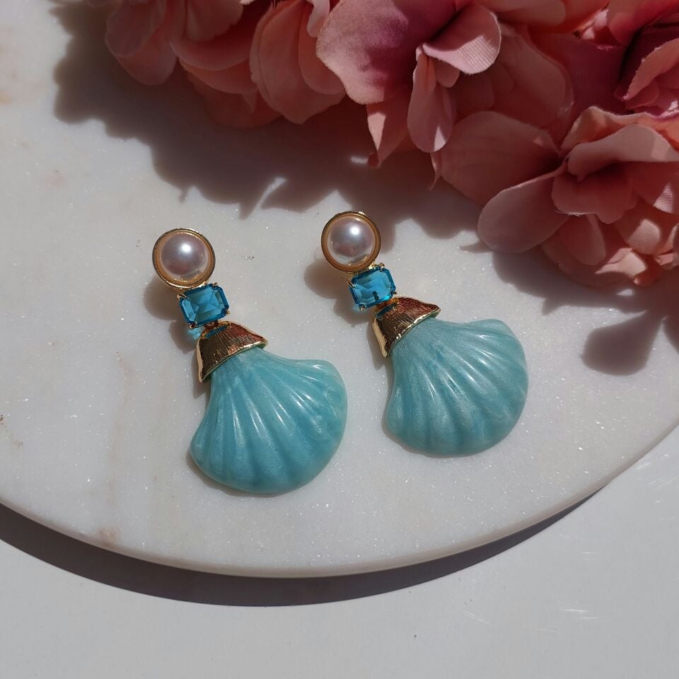 İthal İstiridye Küpe