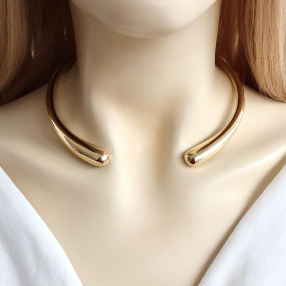 Özel Seri Sade Choker Kolye