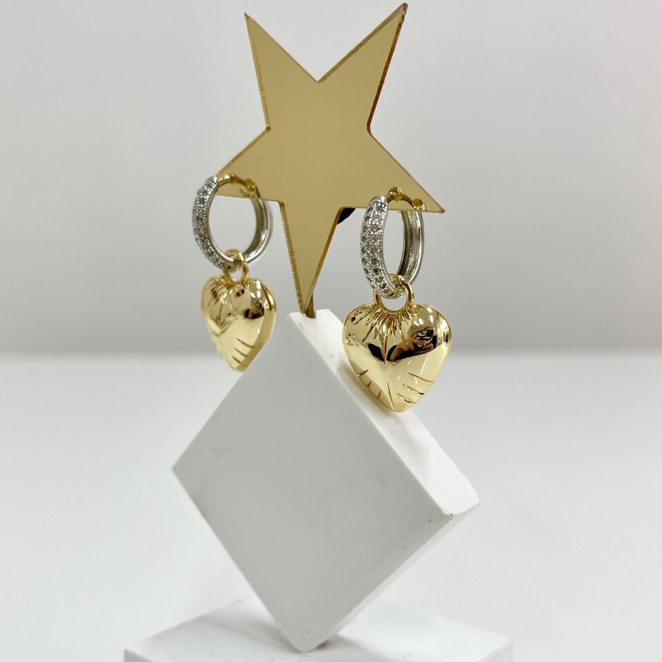 Özel Seri Kalp Küpe