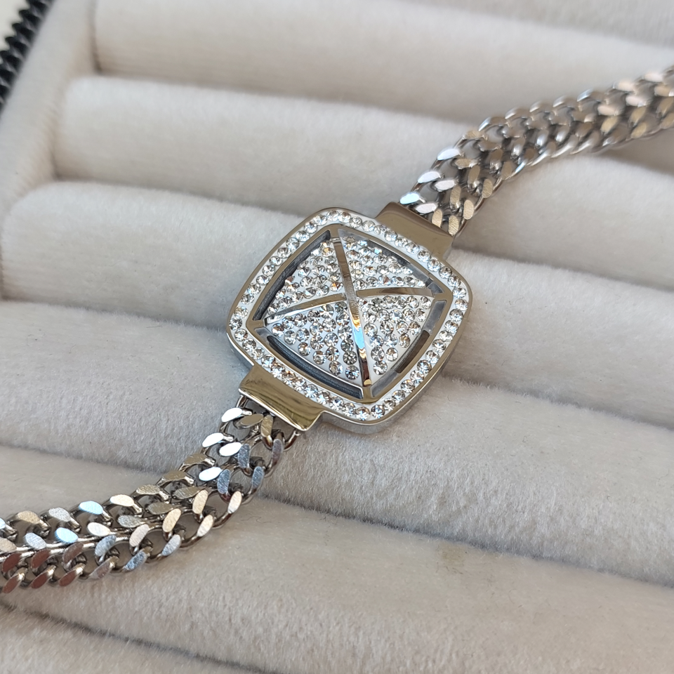 Çelik Taşlı Bileklik