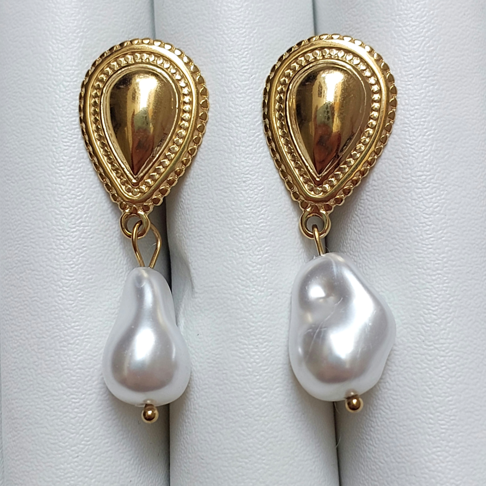 Çelik İnci Detay Küpe