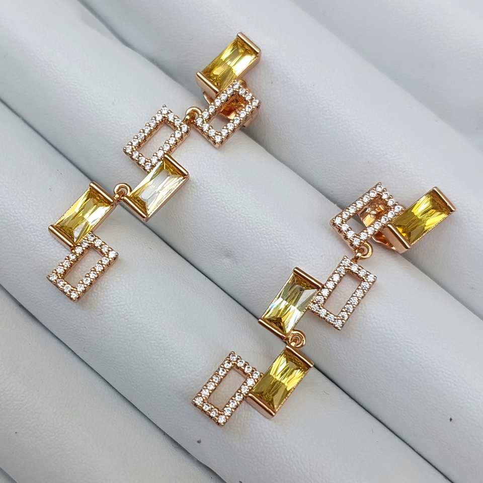 Xuping Zirkon Taş Küpe