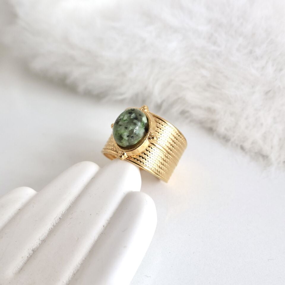 Çelik Yeşil Yüzük