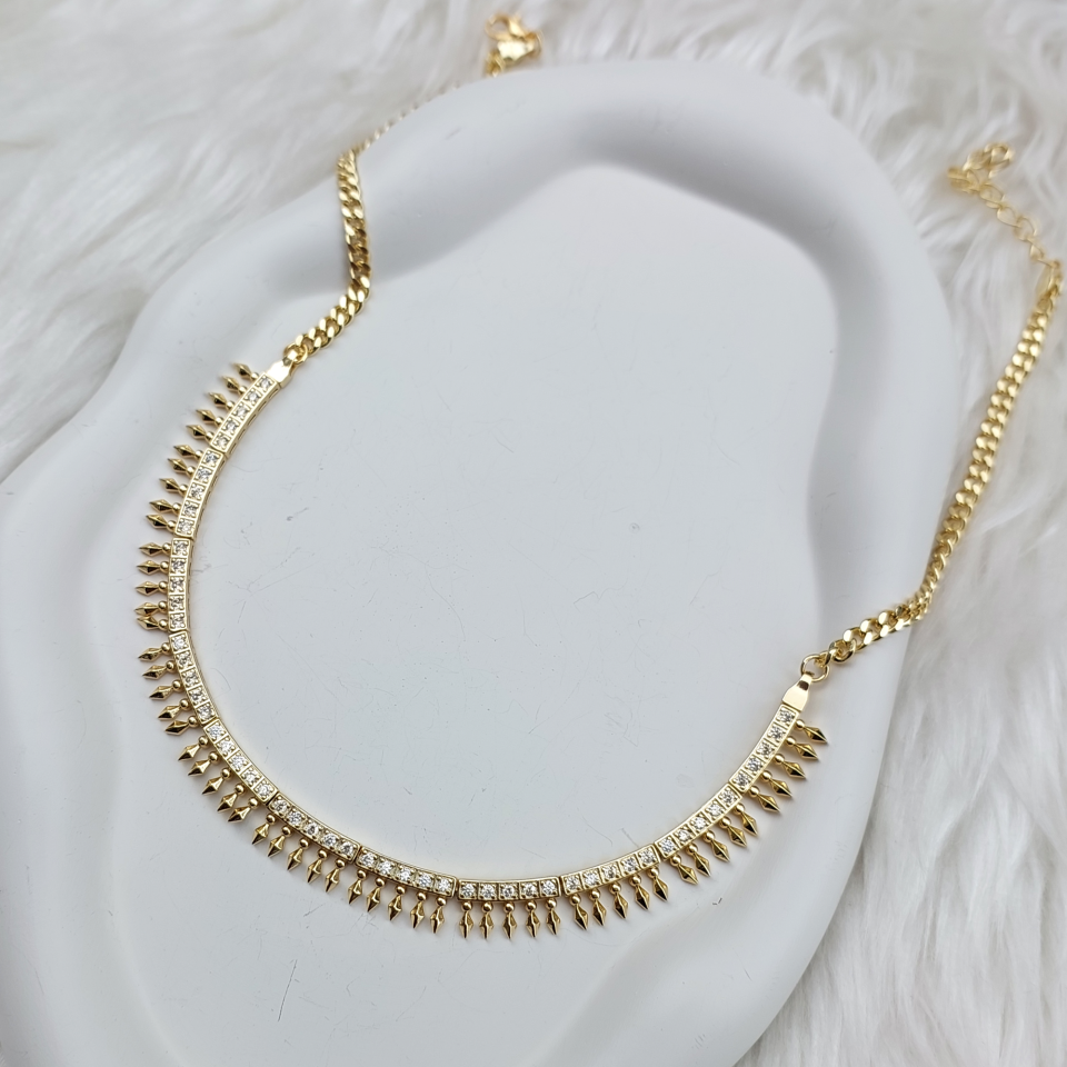 Özel Seri Kaplama Taşlı Kolye