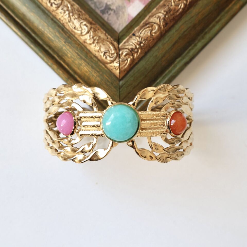 Çelik Üç Renkli Kelepçe