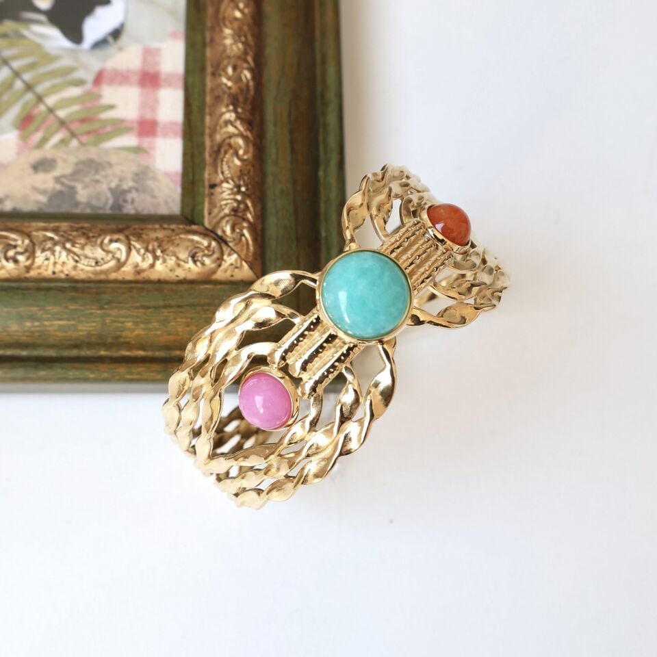 Çelik Üç Renkli Kelepçe