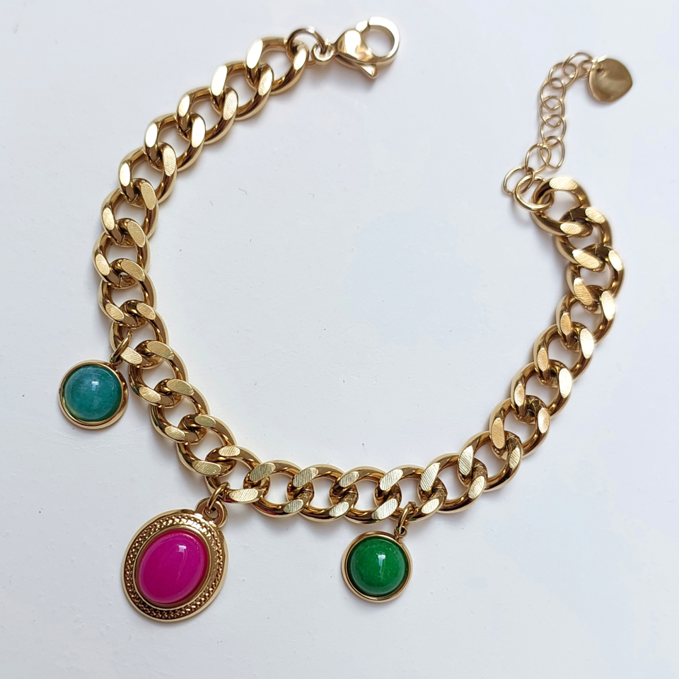 Çelik Renkli Bileklik