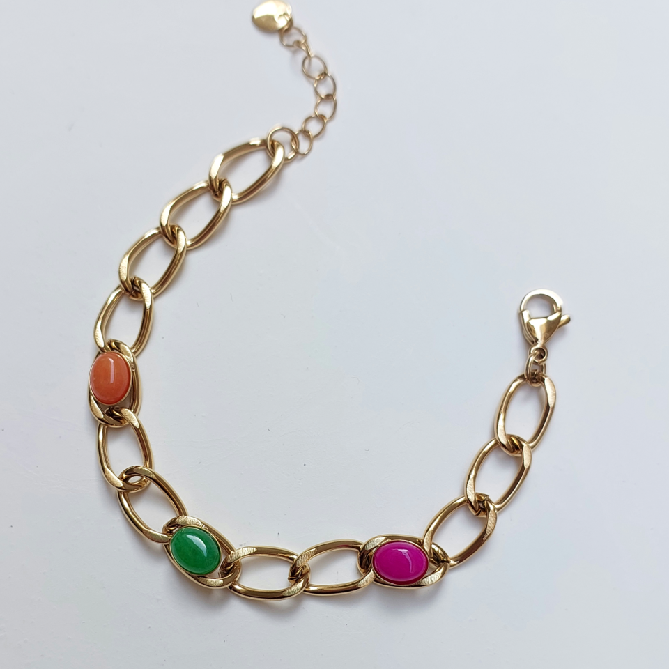 Çelik Renkli Bileklik